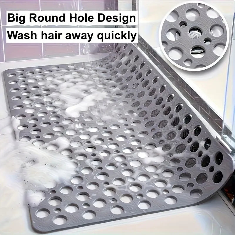 Durable PVC bathroom safety mat