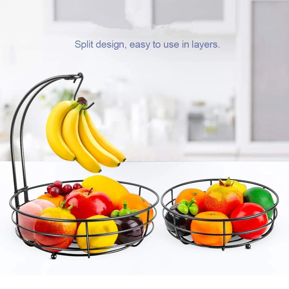 Kitchen Metal Wire Fruits Stand Storage