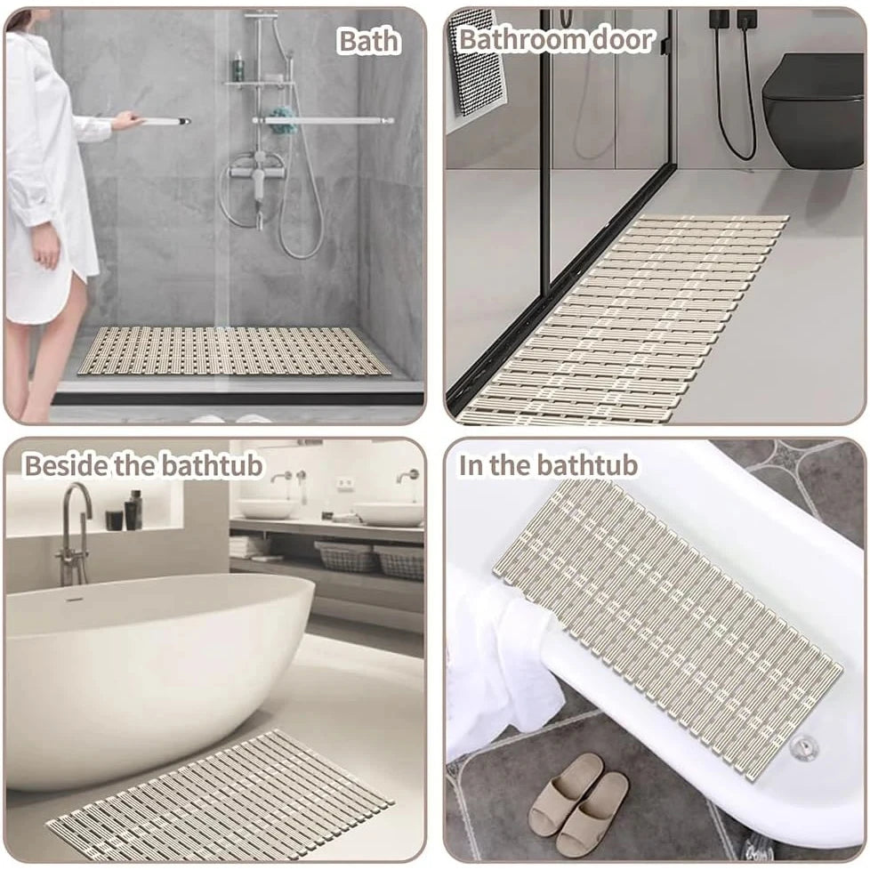 Bathroom Long Foldable Anti-Slip Mat