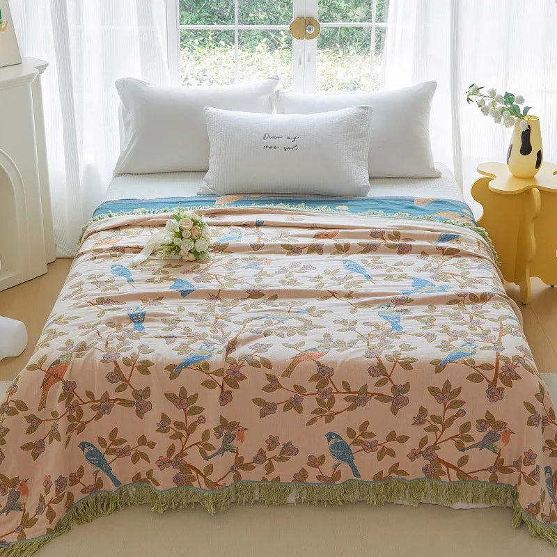 Four Seasons Cotton Blanket | 100% Cotton Blanket