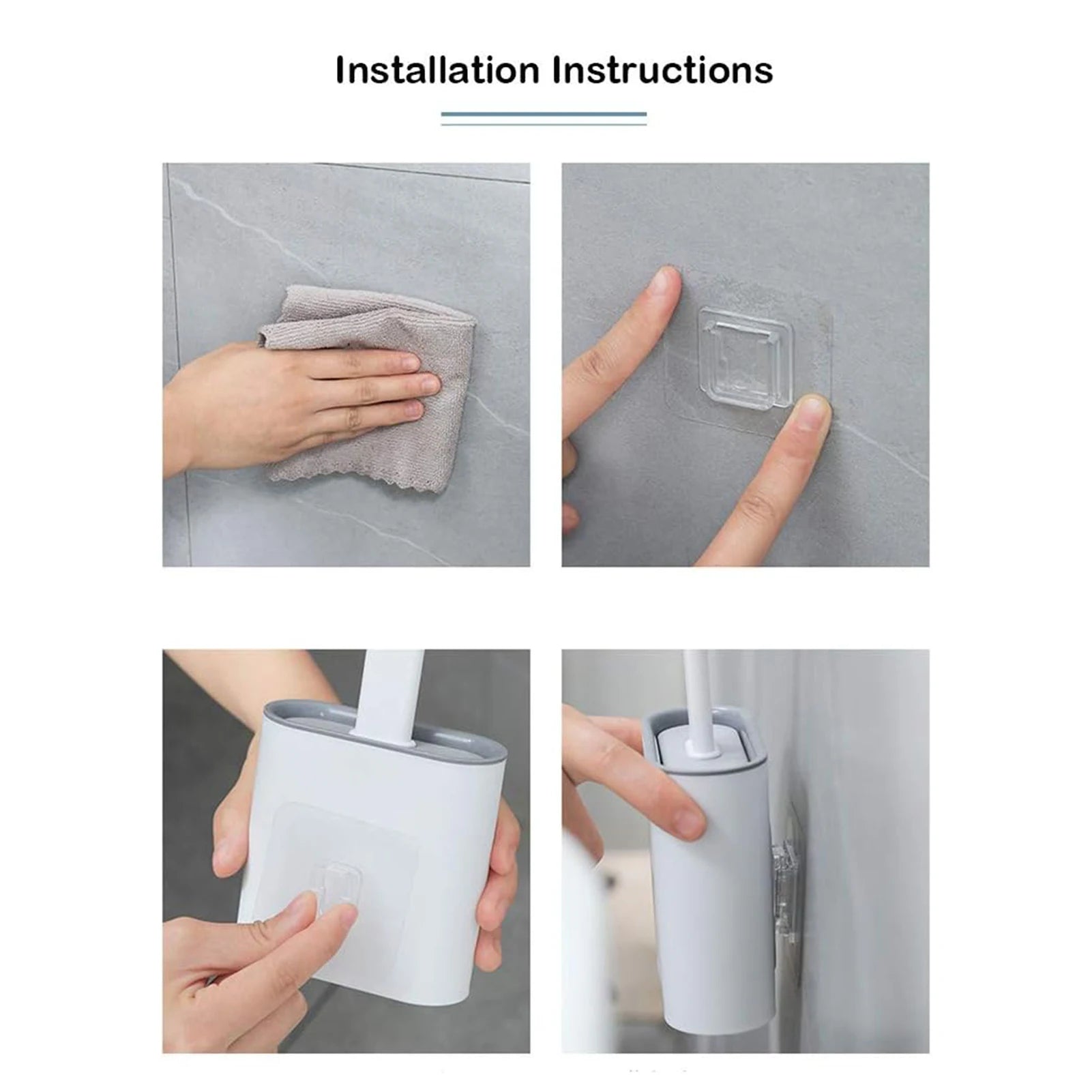 Deep-Cleaning Silicone Toilet Bowl Brush
