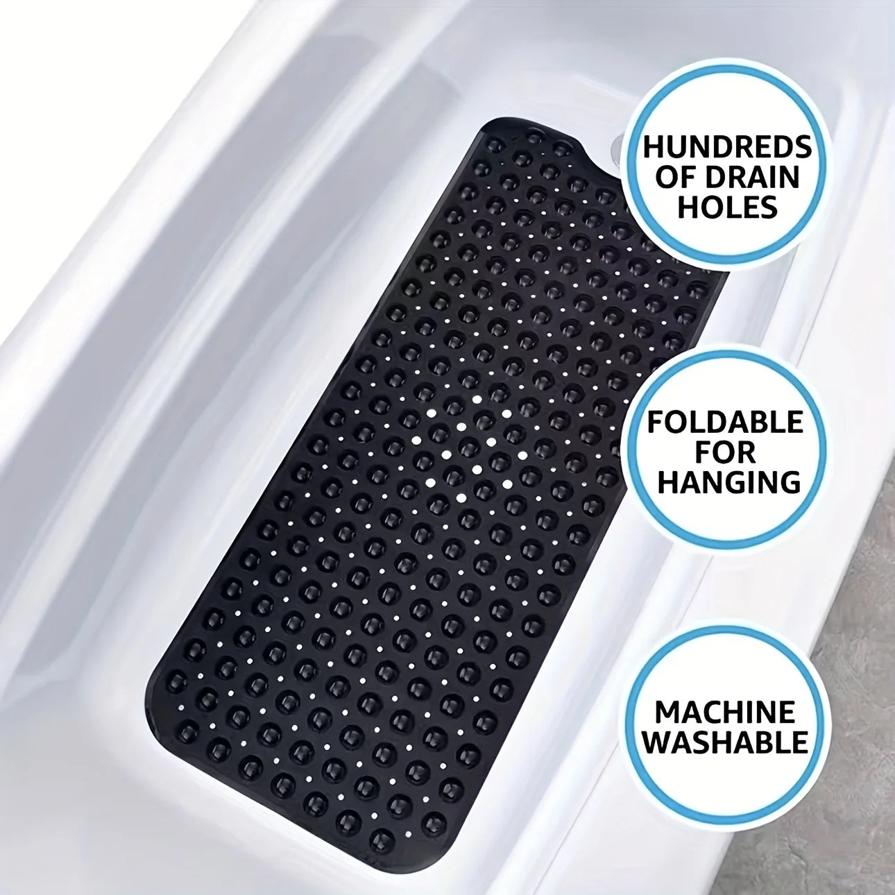 non-slip shower mat