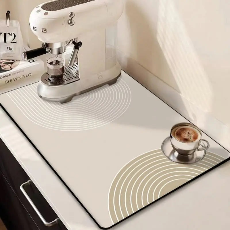 Quick Dry Kitchen Dish Mat Super Absorbent