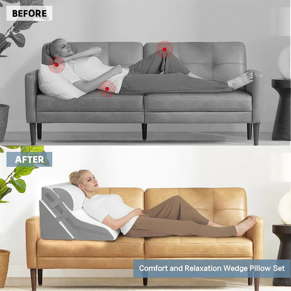 Adjustable Folding Triangle Pillow