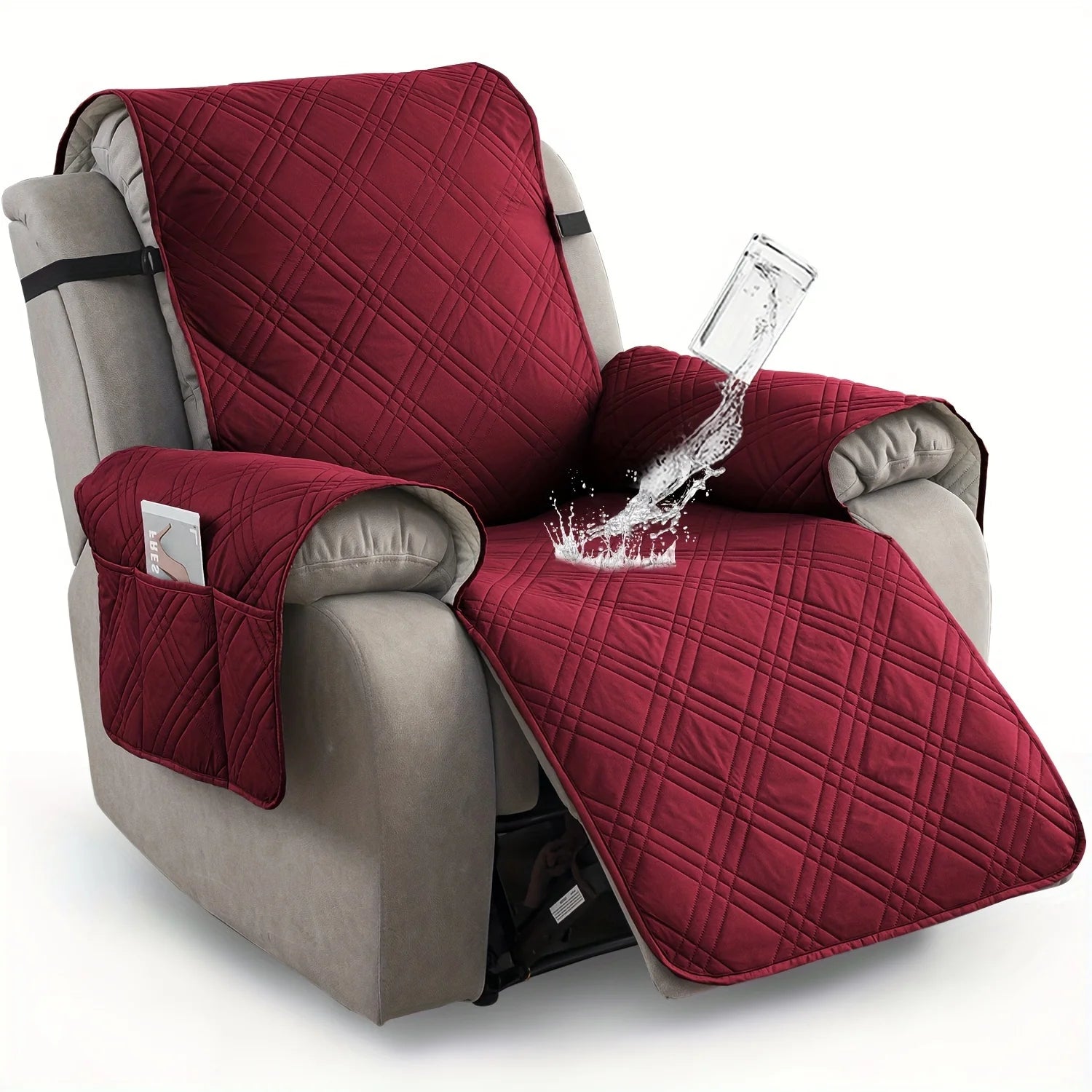Waterproof TPU Coated 1 Person Recliner Sofa Pad