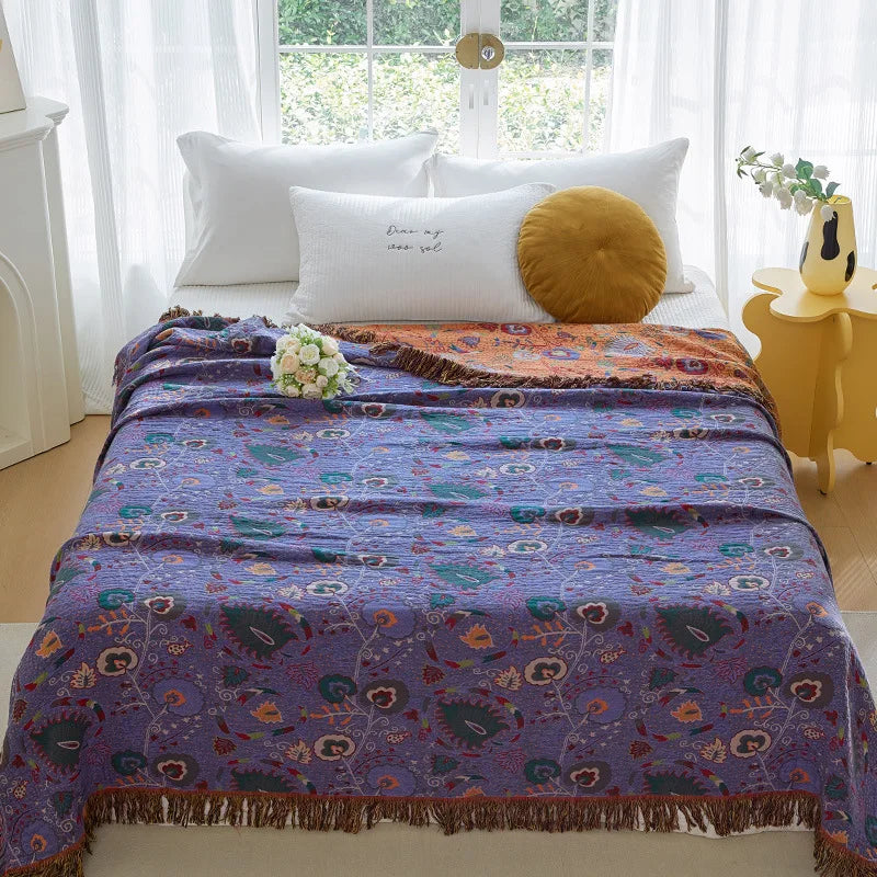 Four Seasons Cotton Blanket | 100% Cotton Blanket