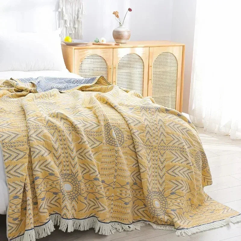 Four Seasons Cotton Blanket | 100% Cotton Blanket
