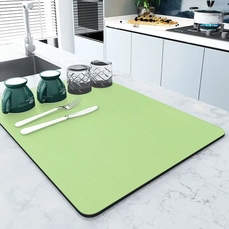 Non-Slip Kitchen Sink Dish Drying Mat