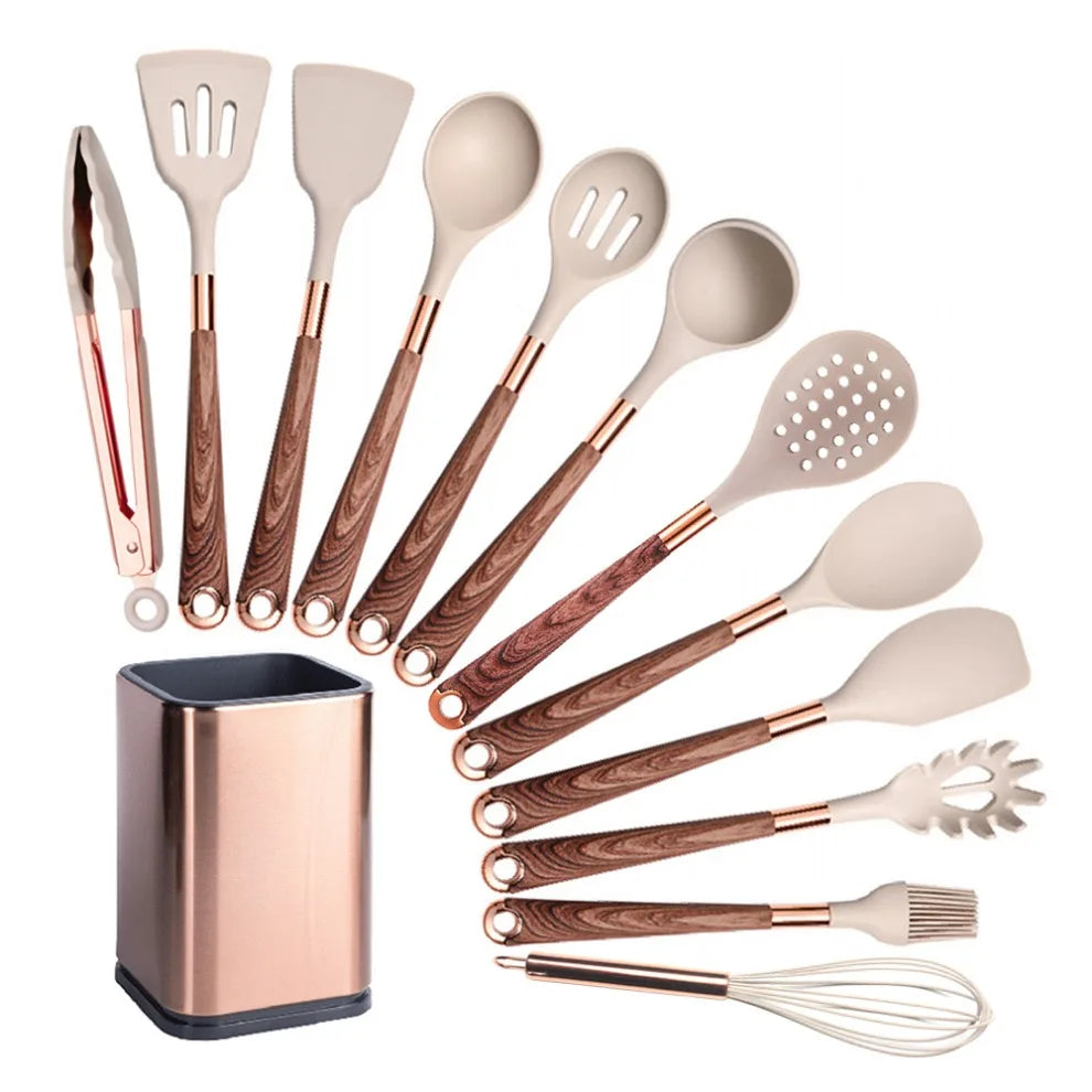 Silicone Cooking Utensils Set