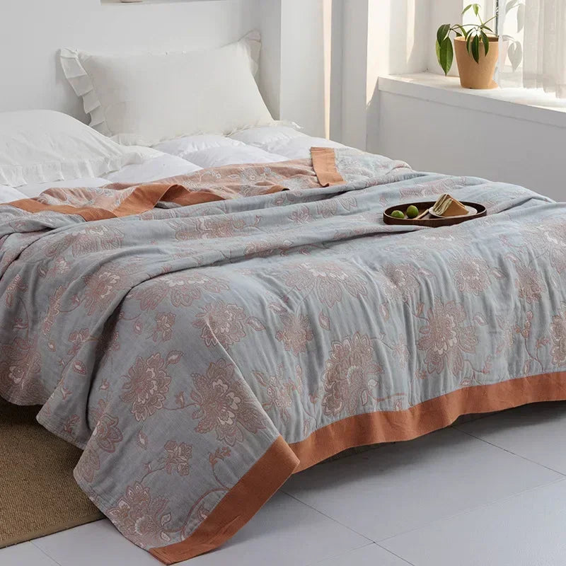 Modern simplicity Cotton Blanket