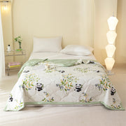 New Printed Washed Summer Quilt