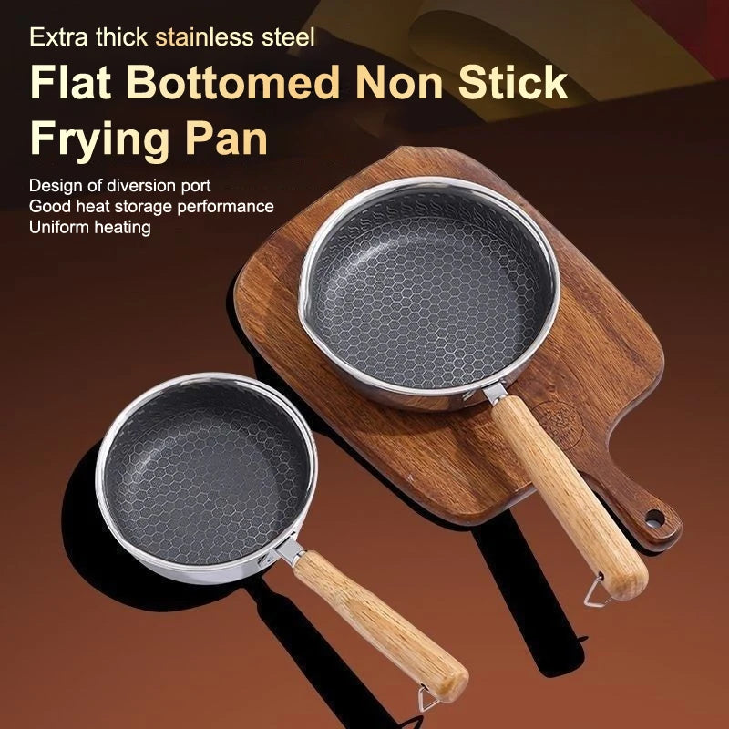 Outdoor Camping Stainless Steel Portable Pan