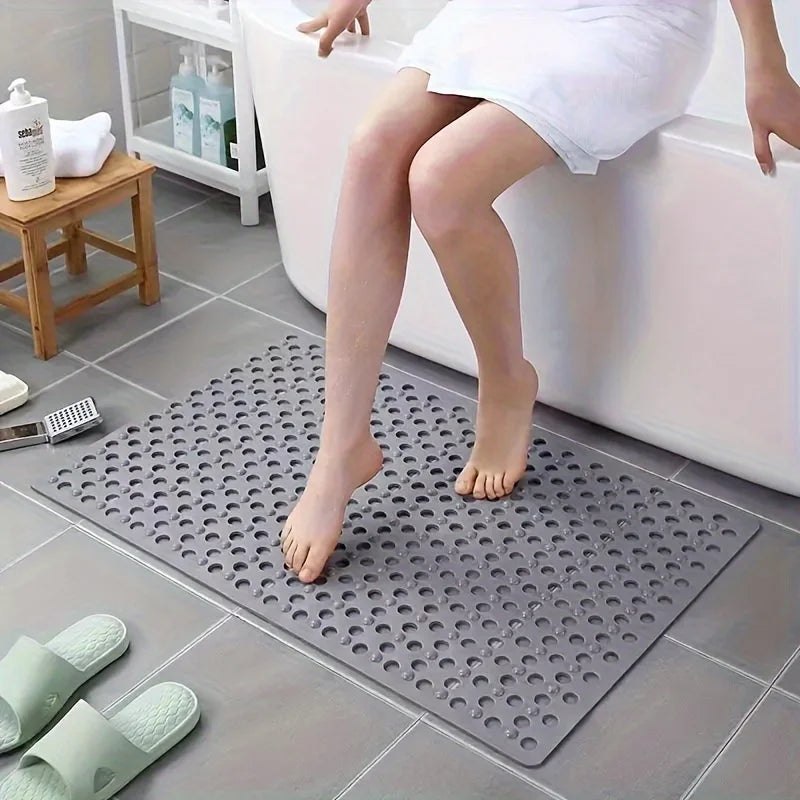 Durable PVC bathroom safety mat