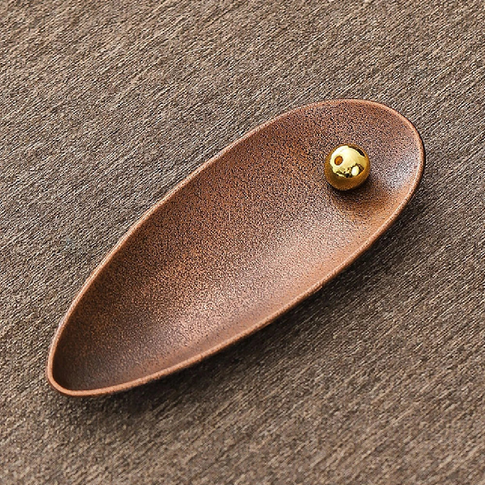 Zen Alloy copper bead incense holder