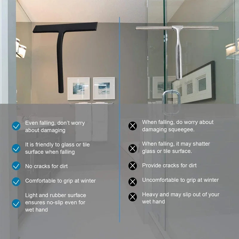 Streak-Free Cleaning Shower Squeegee