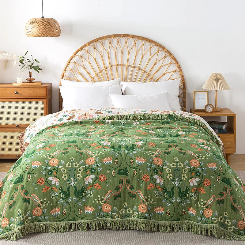 Four Seasons Cotton Blanket | 100% Cotton Blanket