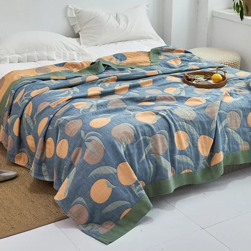 Modern simplicity Cotton Blanket