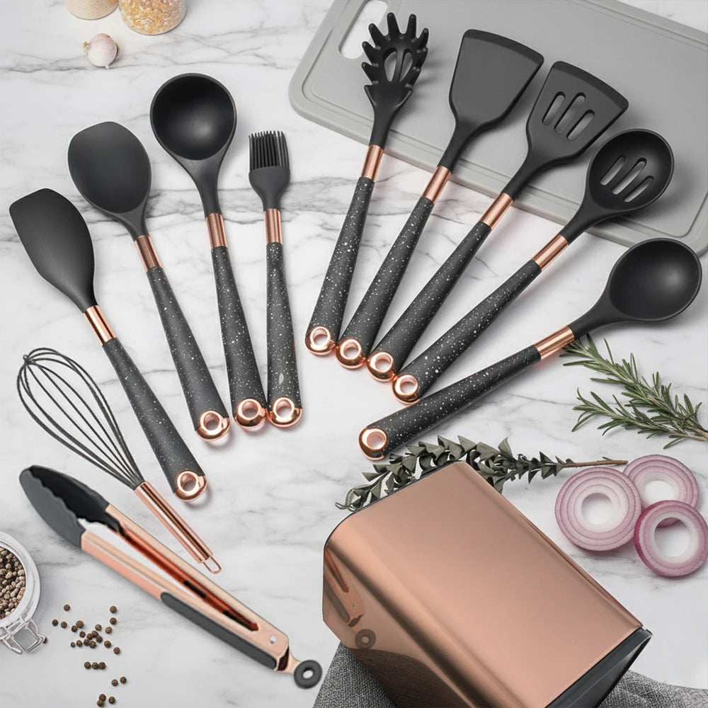 Silicone Cooking Utensils Set