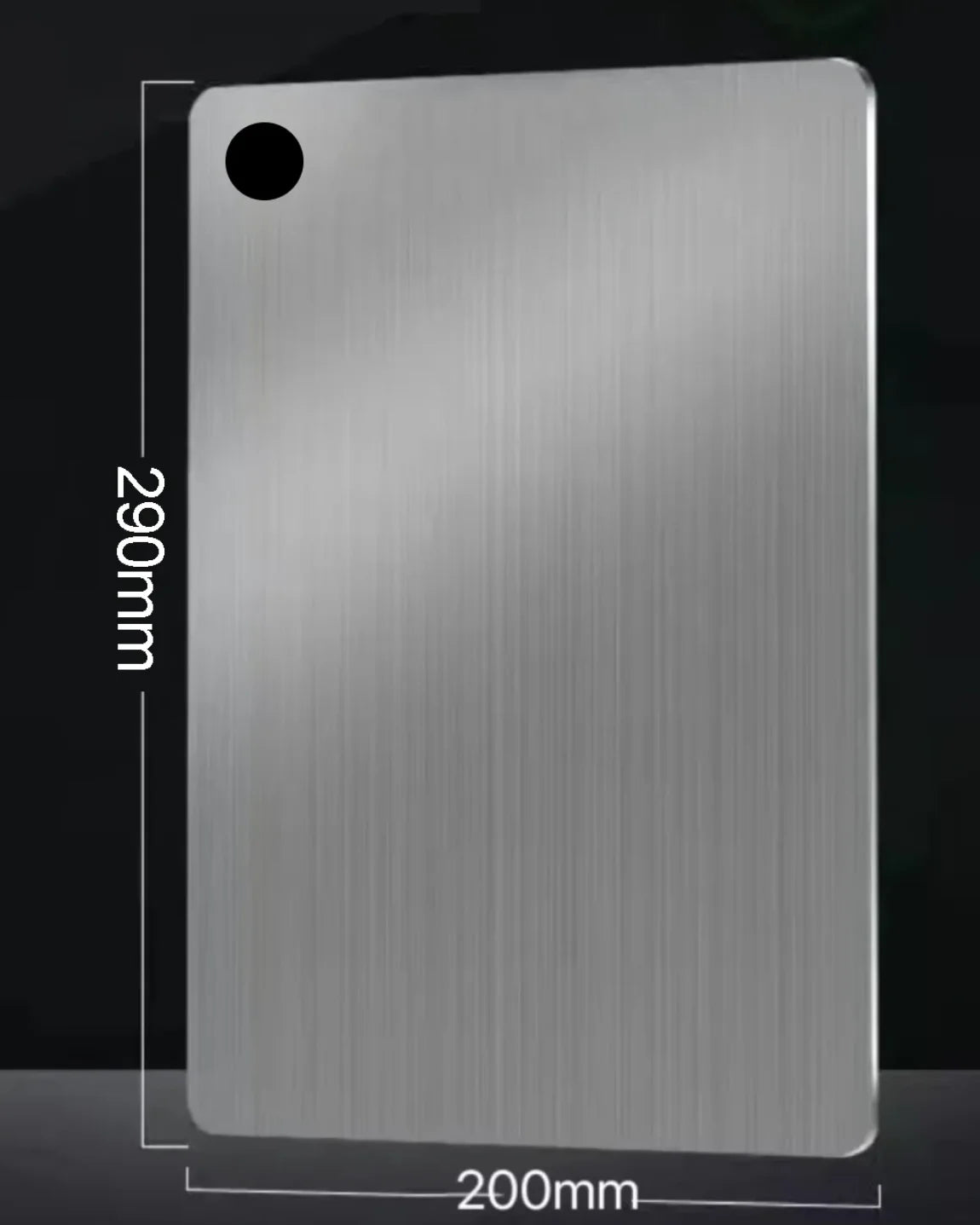 5 Size 304 Stainless Steel Thickened Cutting Board