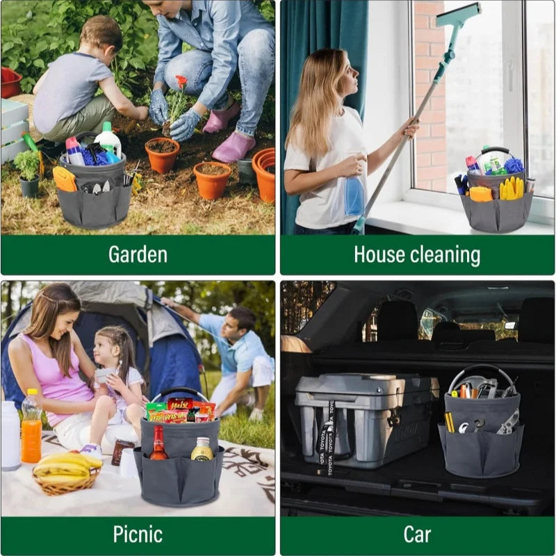 Portable Camping Picnic Beach Garden Basket
