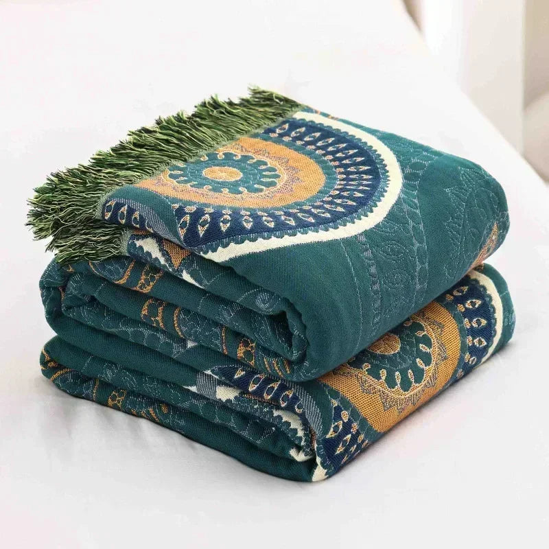 Four Seasons Cotton Blanket | 100% Cotton Blanket