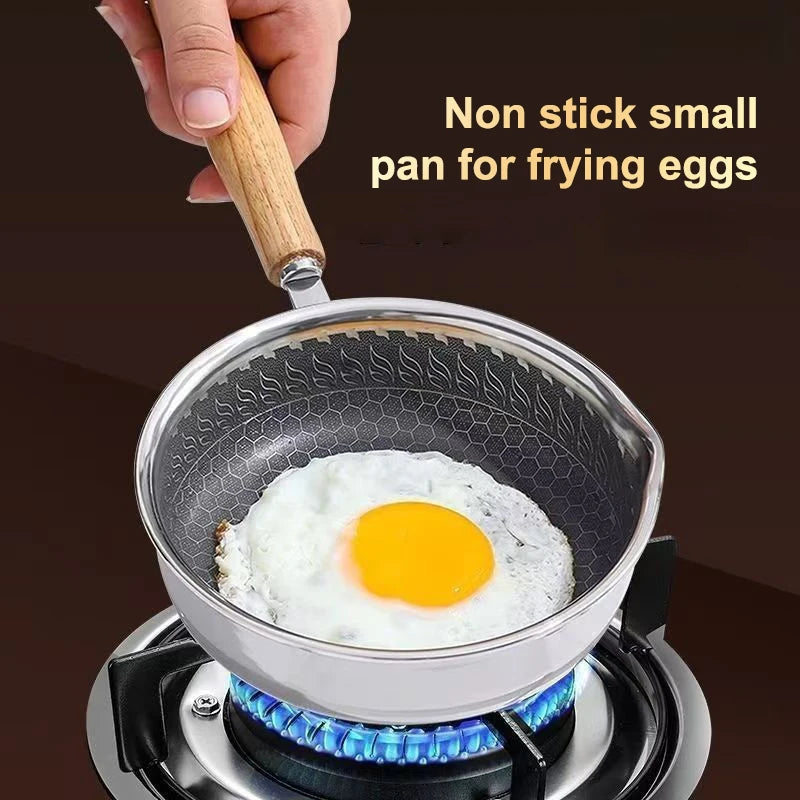 Outdoor Camping Stainless Steel Portable Pan