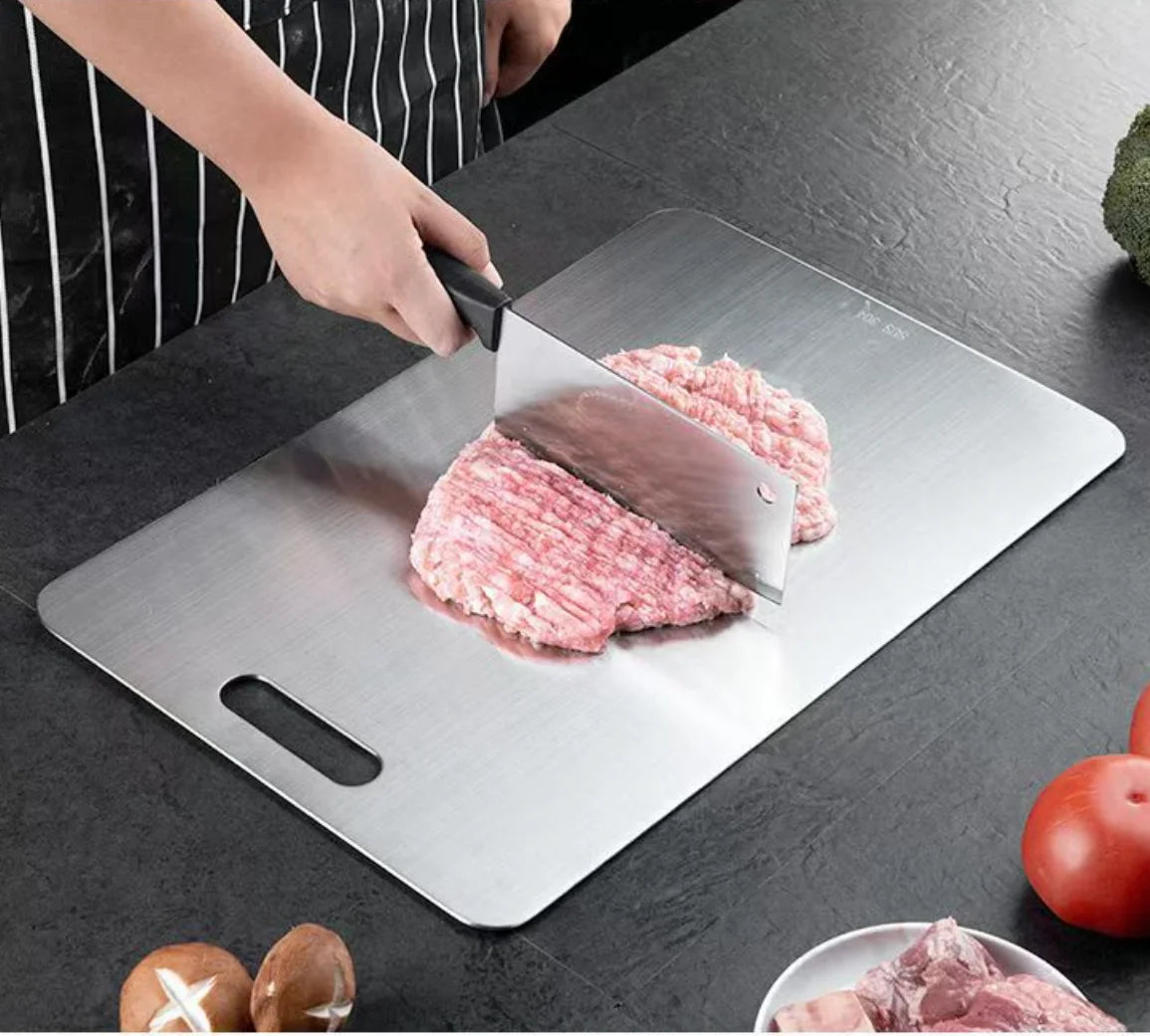 5 Size 304 Stainless Steel Thickened Cutting Board