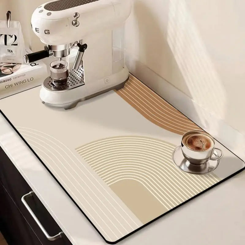 Quick Dry Kitchen Dish Mat Super Absorbent