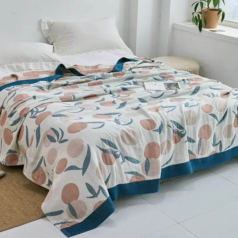 Modern simplicity Cotton Blanket