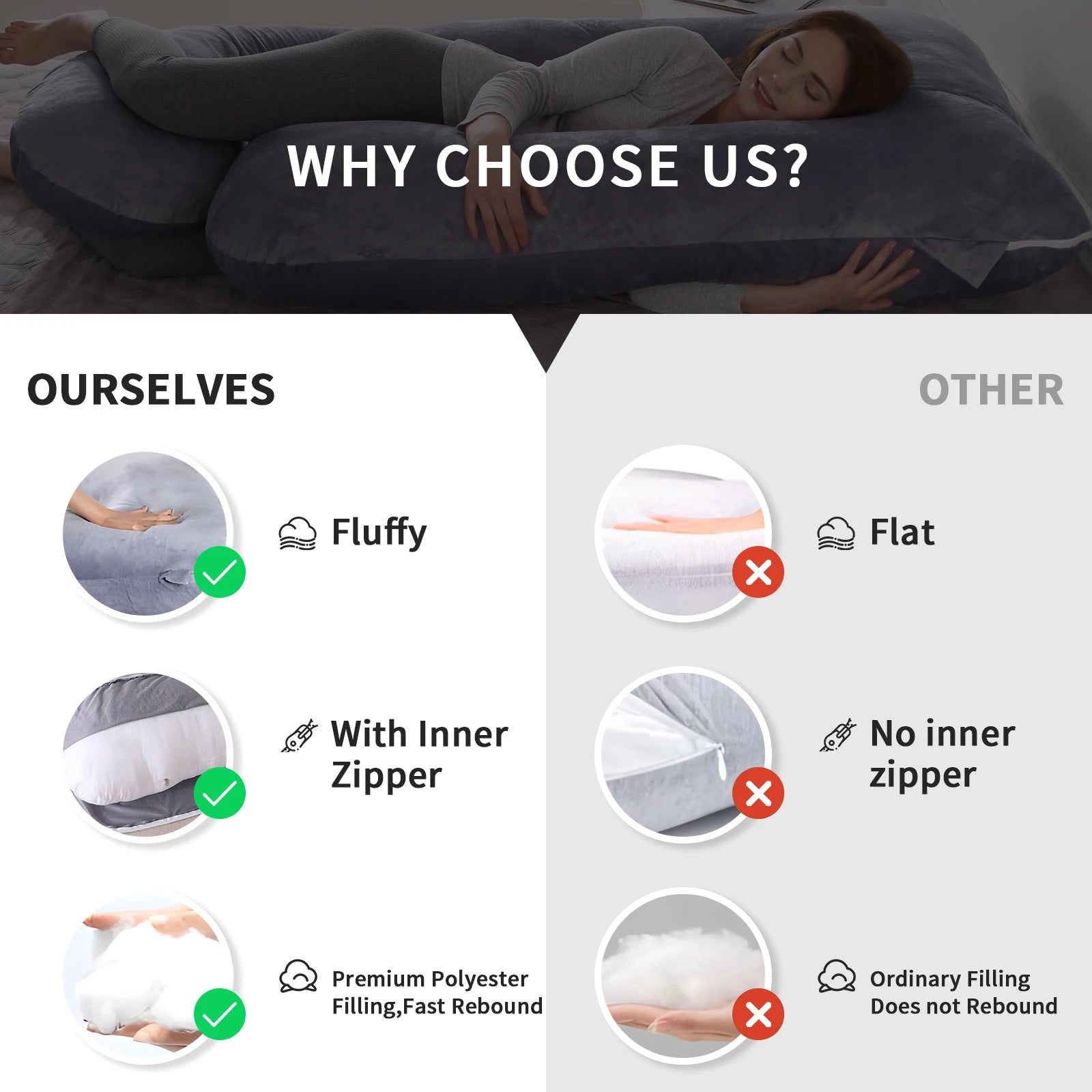 Pregnancy Pillows for Sleeping