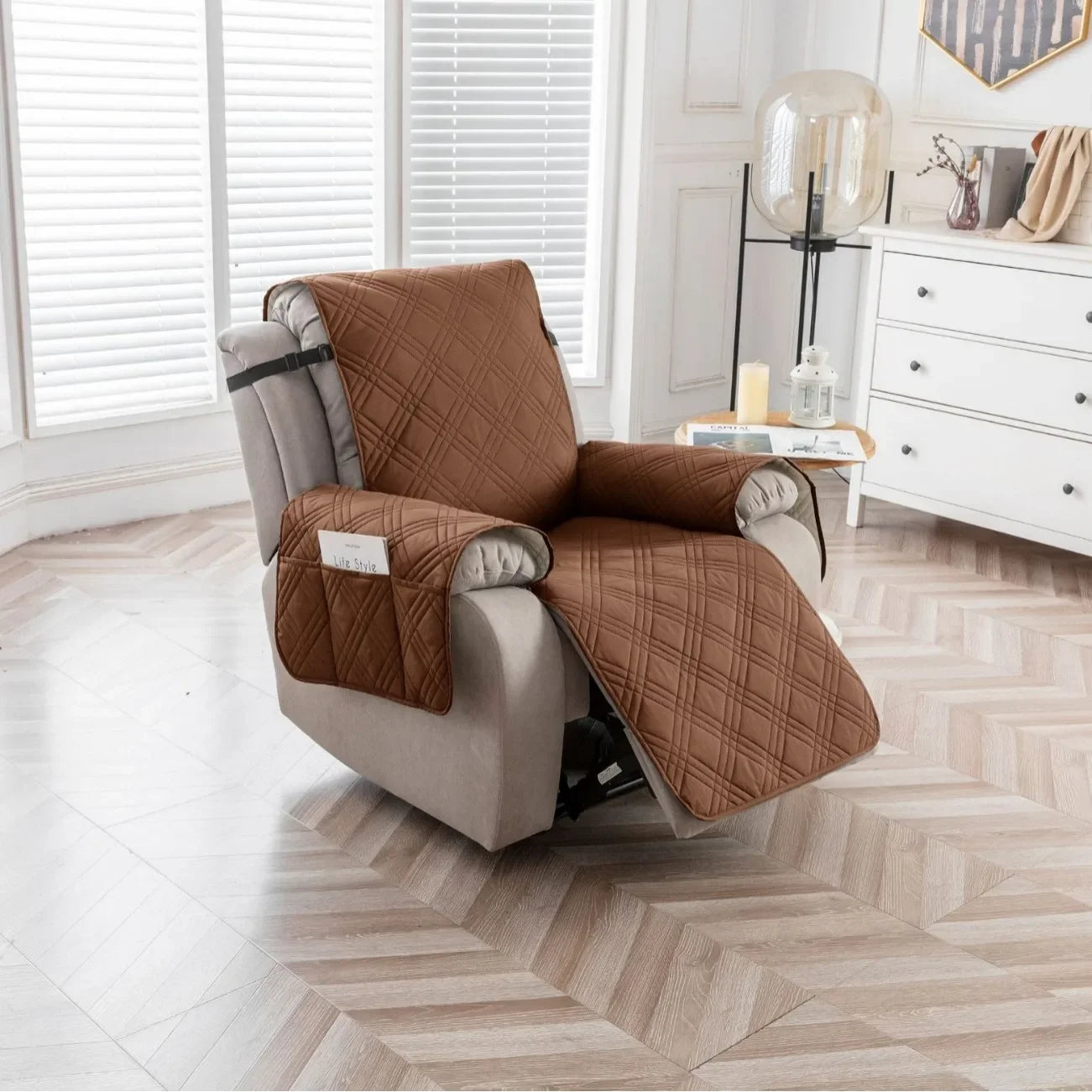 Waterproof TPU Coated 1 Person Recliner Sofa Pad