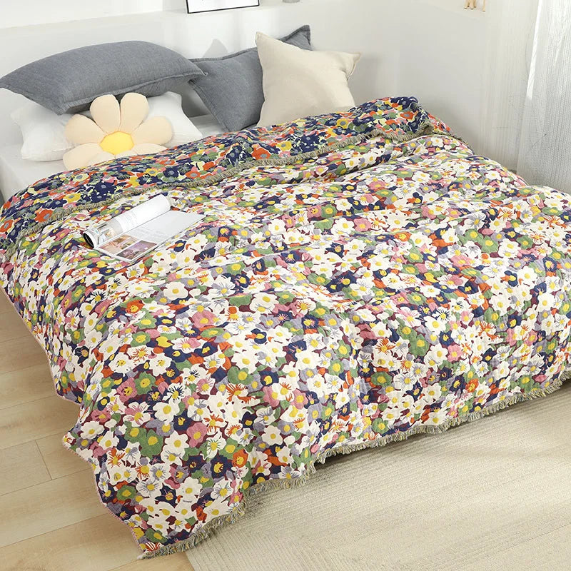 Four Seasons Cotton Blanket | 100% Cotton Blanket