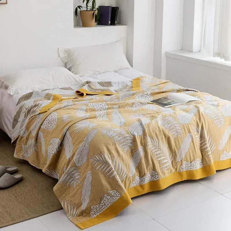 Modern simplicity Cotton Blanket