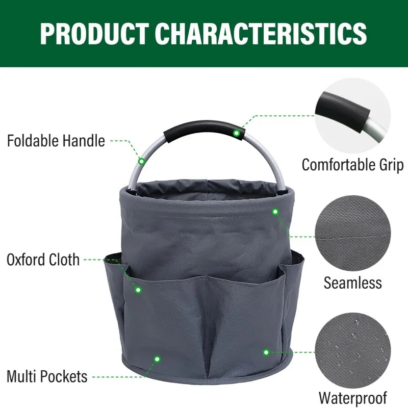 Portable Camping Picnic Beach Garden Basket