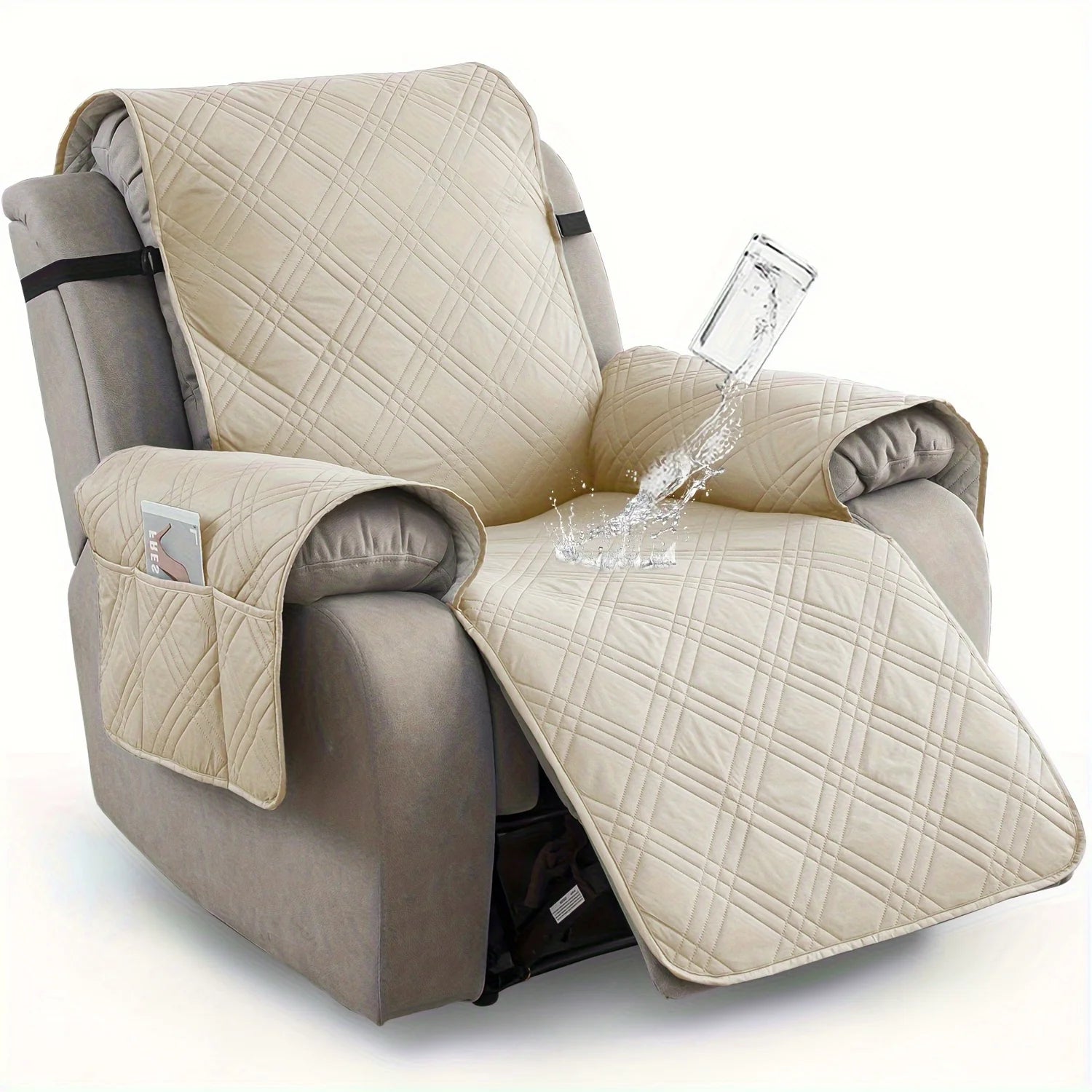 Waterproof TPU Coated 1 Person Recliner Sofa Pad