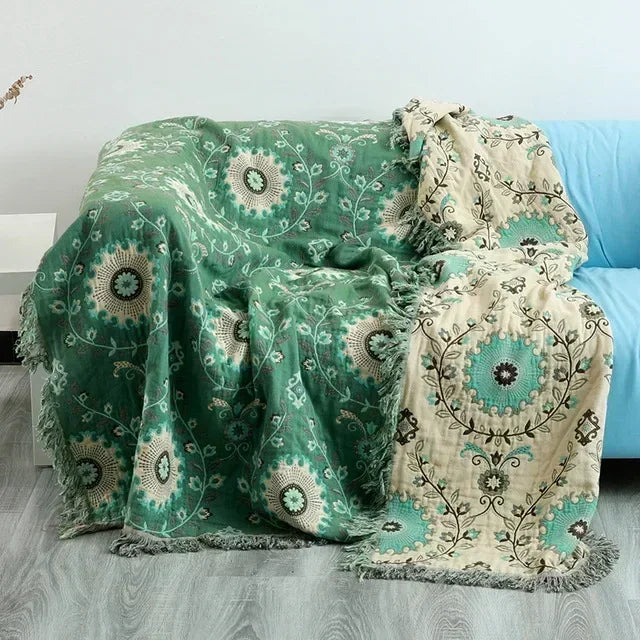 Four Seasons Cotton Blanket | 100% Cotton Blanket