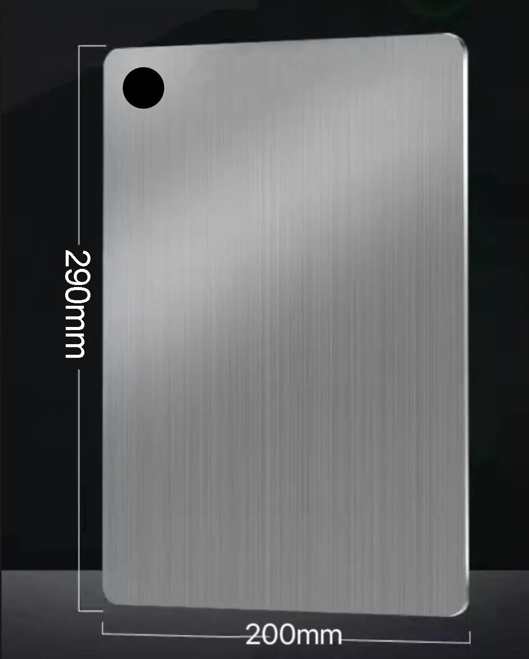 5 Size 304 Stainless Steel Thickened Cutting Board