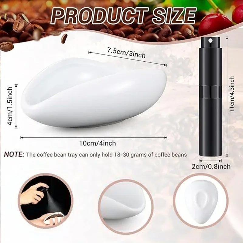 10ml Coffee Bean Spray Bottle For Reducing Coffee Power Static