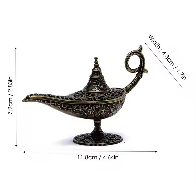 Antique Style Lamp Metal Incense