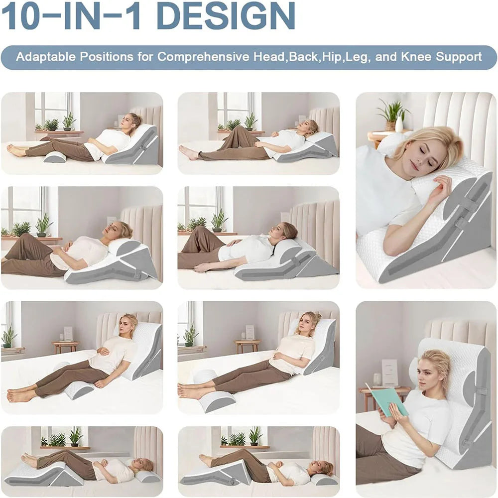 Adjustable Folding Triangle Pillow