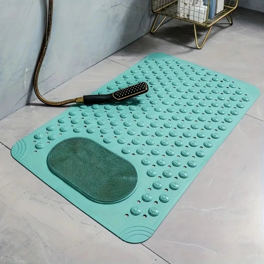 Luxury Anti-Slip Bath Mat with Suction Cups