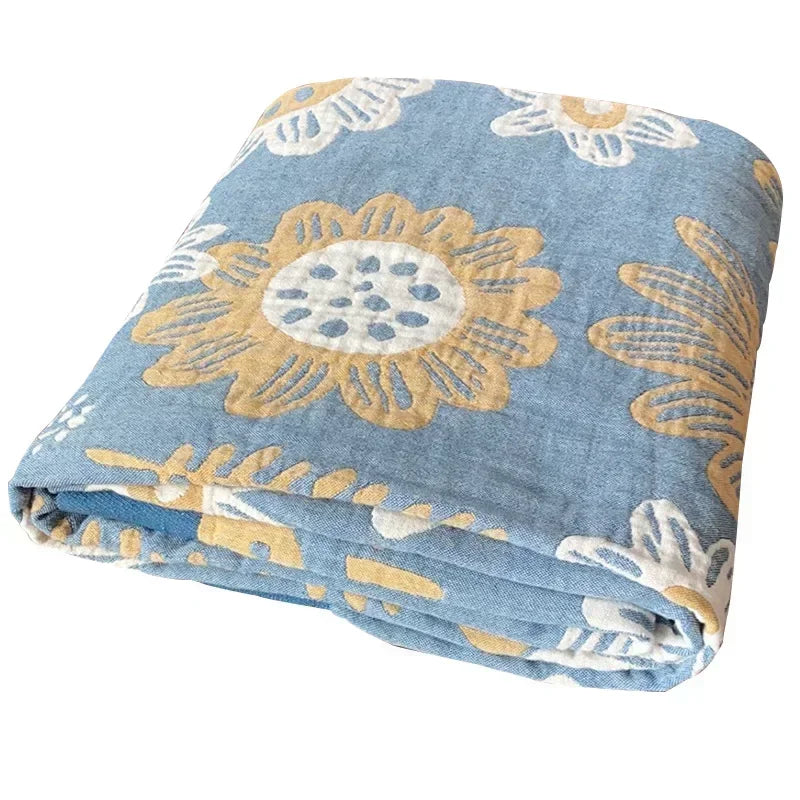 Modern simplicity Cotton Blanket