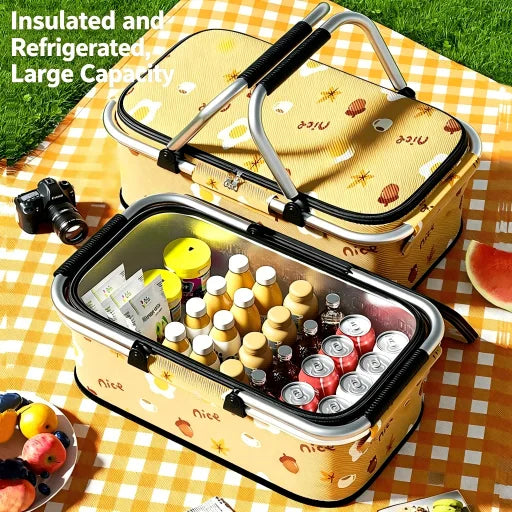 Foldable Picnic Basket
