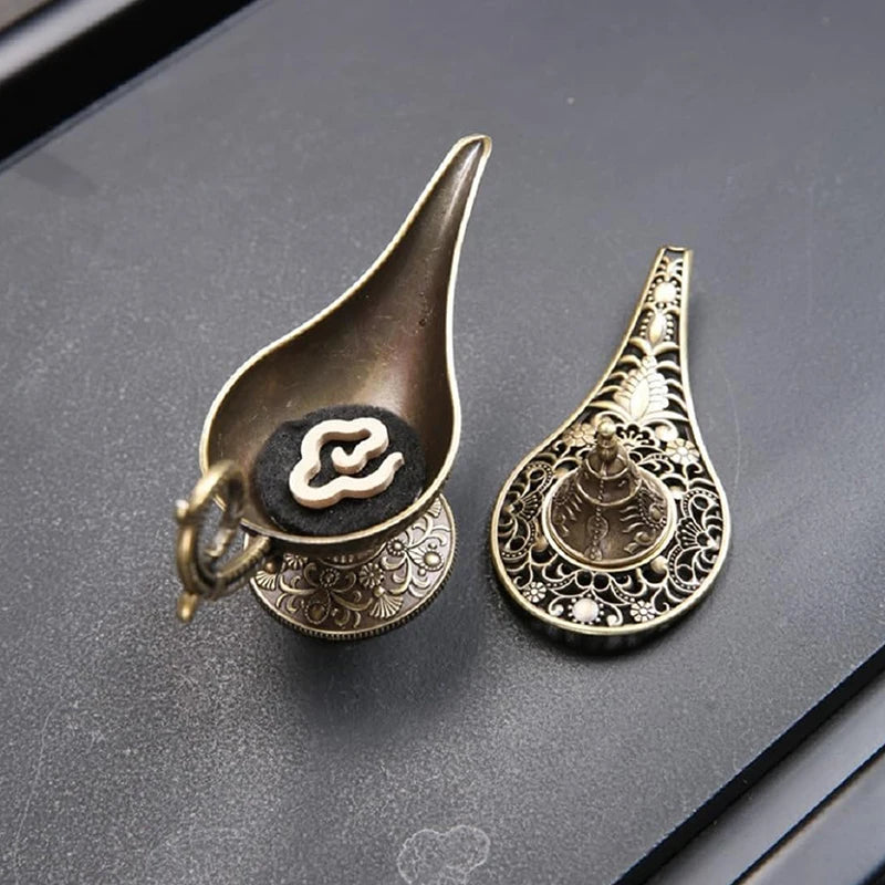 Antique Style Lamp Metal Incense