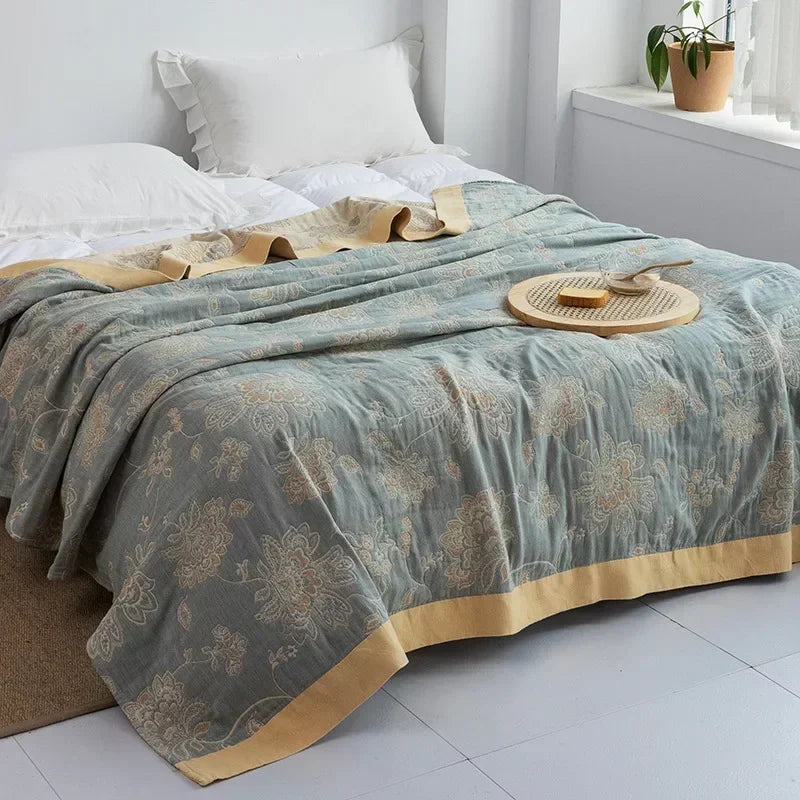 Modern simplicity Cotton Blanket