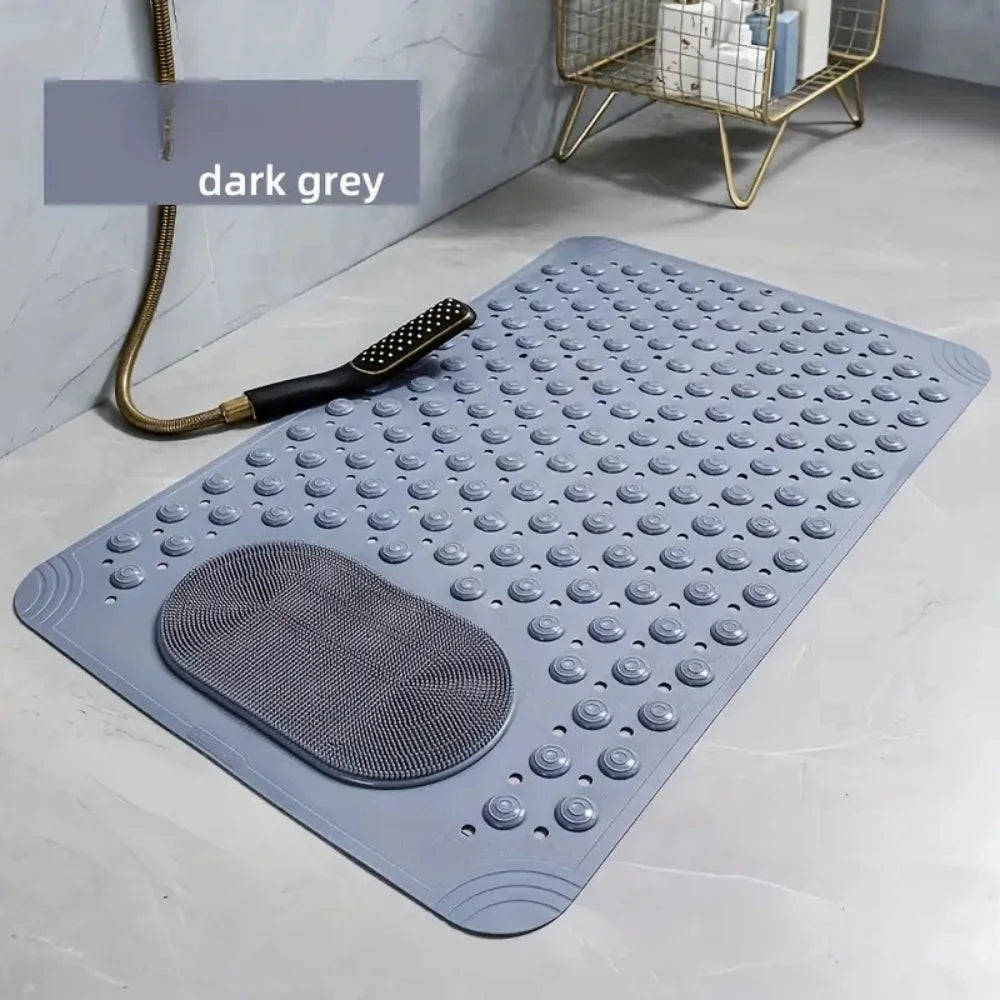 Luxury Anti-Slip Bath Mat with Suction Cups
