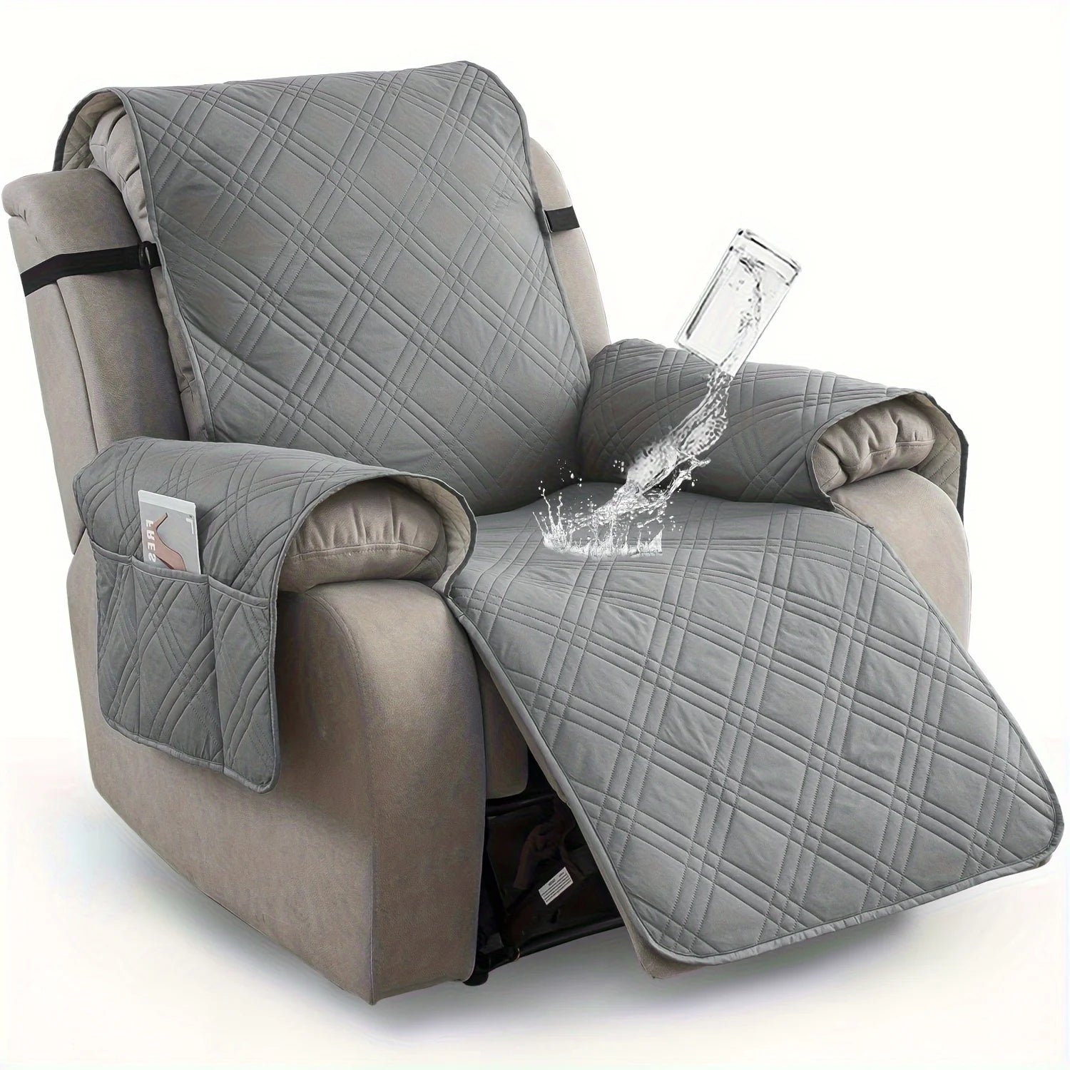 Waterproof TPU Coated 1 Person Recliner Sofa Pad
