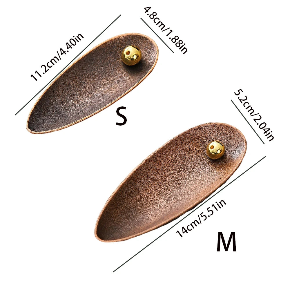 Zen Alloy copper bead incense holder