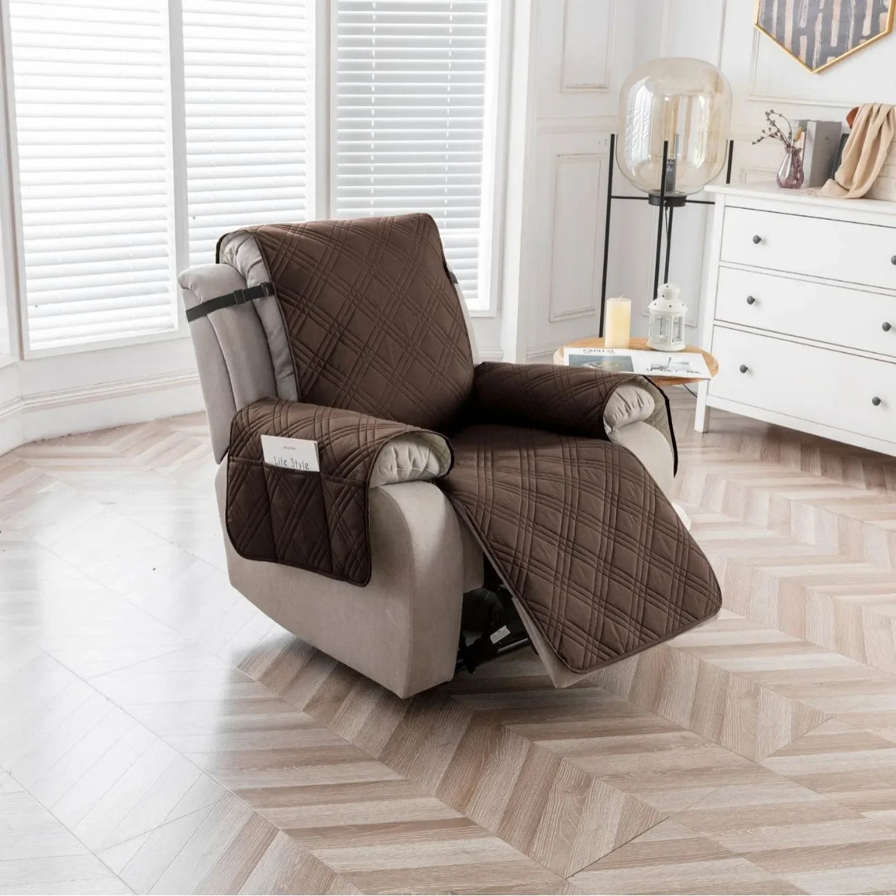 Waterproof TPU Coated 1 Person Recliner Sofa Pad