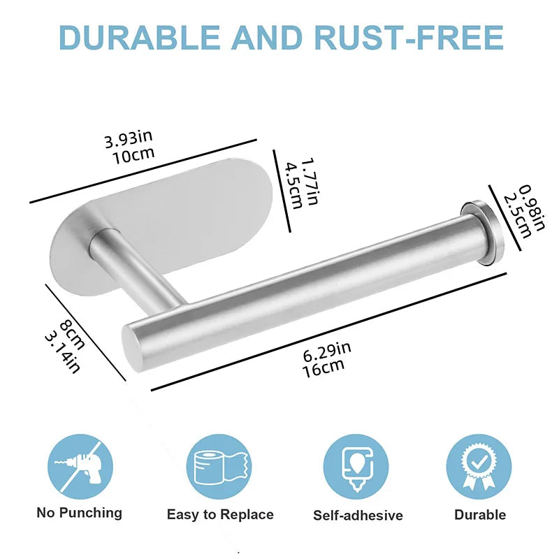 Adhesive Toilet Paper Holder